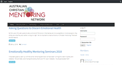 Desktop Screenshot of mentoringnetwork.org.au
